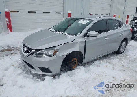 2017 Nissan Sentra Sv from USA, damaged, VIN 3N1AB7AP0HY345956